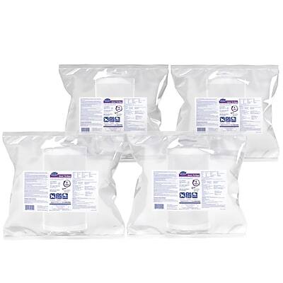 Front. Diversey - Oxivir Tb Disinfecting Wipes Refill, Fresh Citrus Scent, 160 Wipes/Container, 4/Carton - White.
