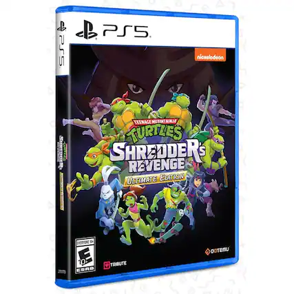 PS5 Nickelodeon Teenage Mutant Ninja Turtles: Shredder's Revenge Ultimate Edition 201770 Everyone 10+ ESRB Tribute Dotemu - E10+ (Everyone 10+)