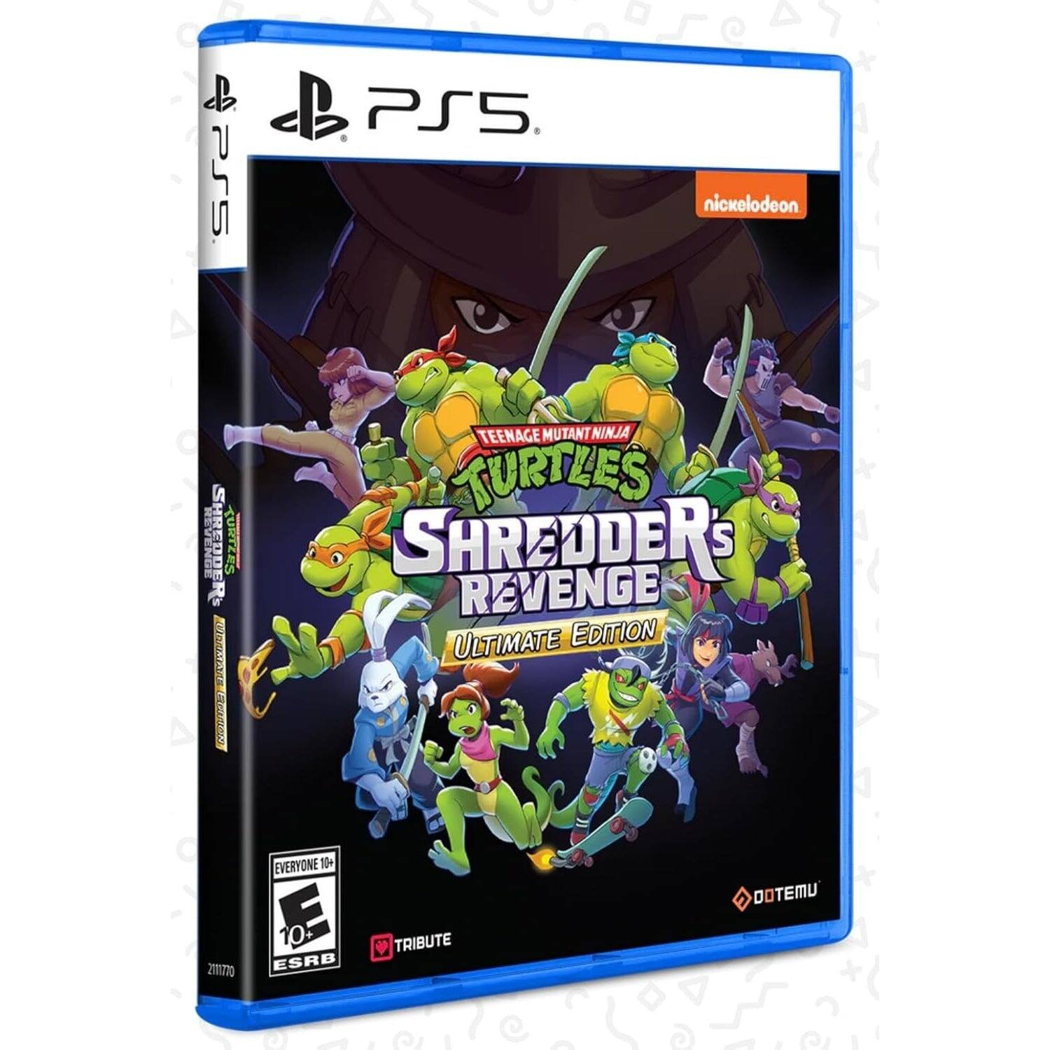 PS5 Nickelodeon Teenage Mutant Ninja Turtles: Shredder's Revenge Ultimate Edition 201770 Everyone 10+ ESRB Tribute Dotemu
