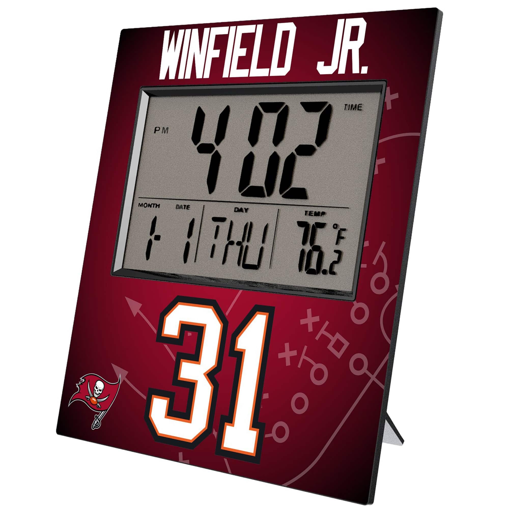 WINFIELD JR.

TIME 4:02 PM

MONTH 11 DATE 1 DAY THU TEMP 76°F

31