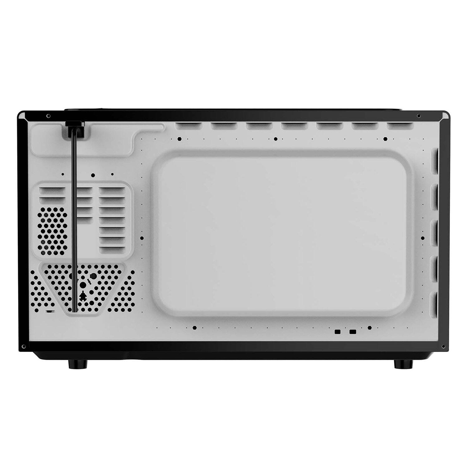 Alt View 1. Frigidaire - 0.9 Cu Ft 900W Countertop Microwave, Glass Turntable - Black.