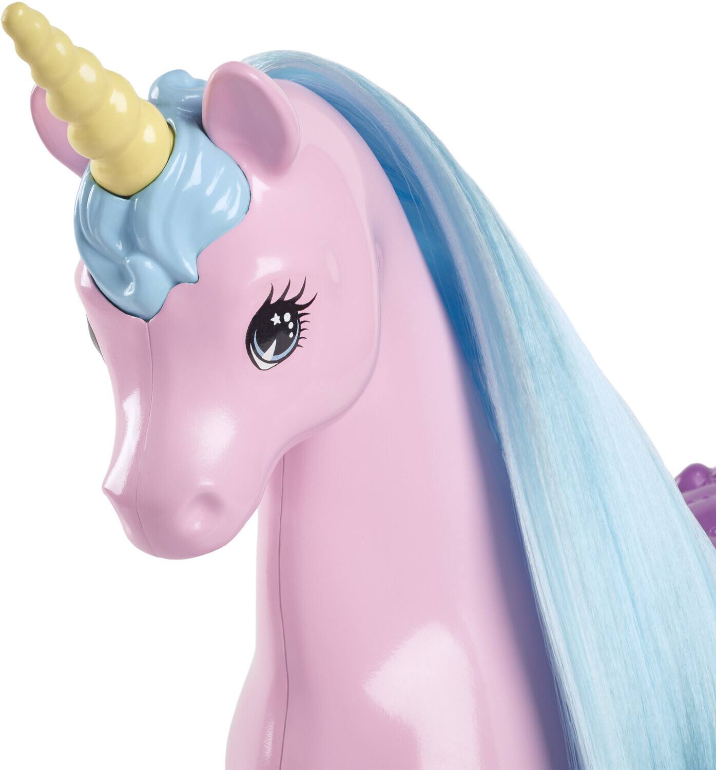 Alt View 4. Mattel - Mattel - Barbie Fantasy Doll & Unicorn Toy Set   - Collectibles - Multicolor.