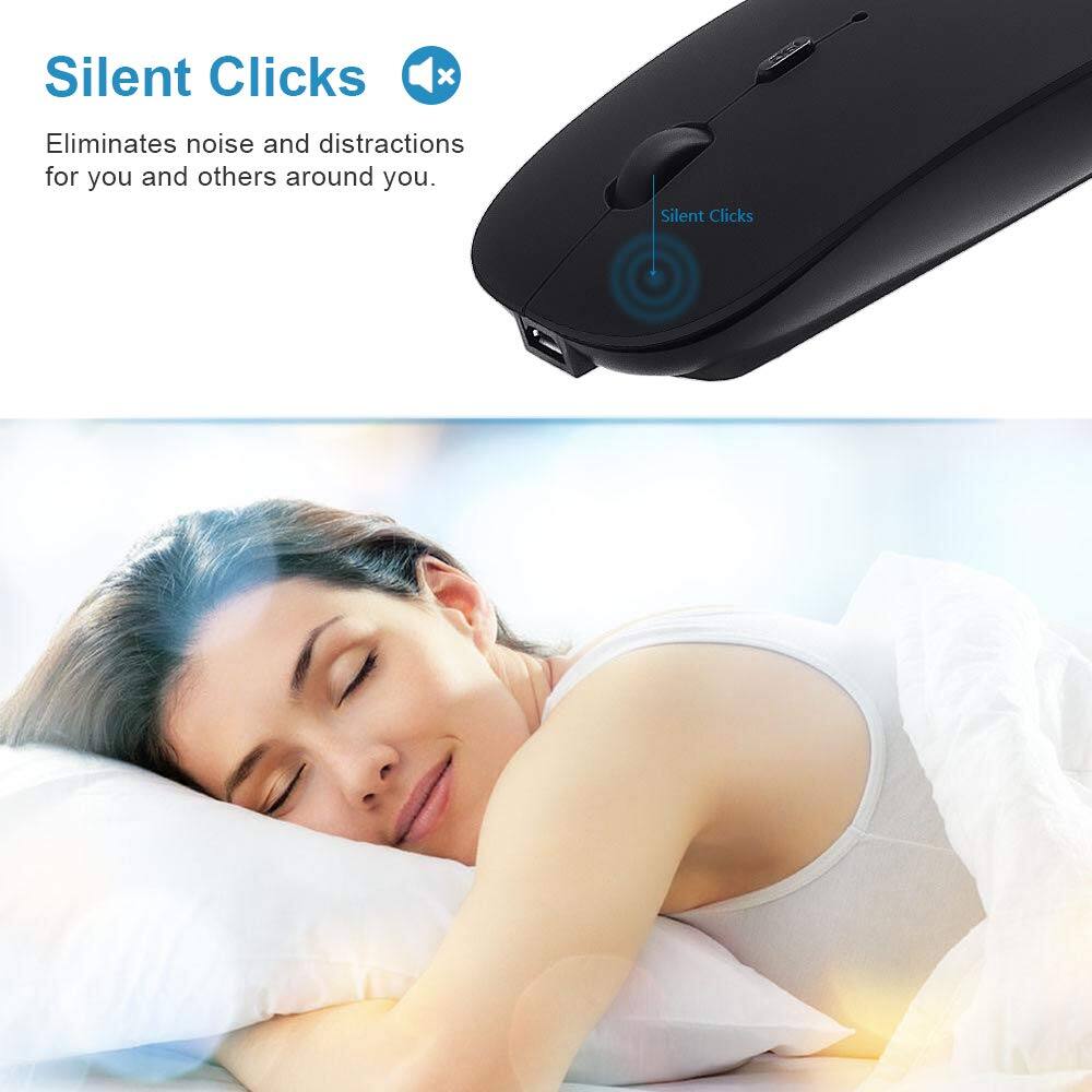 Silent Clicks  
Eliminates noise and distractions for you and others around you.