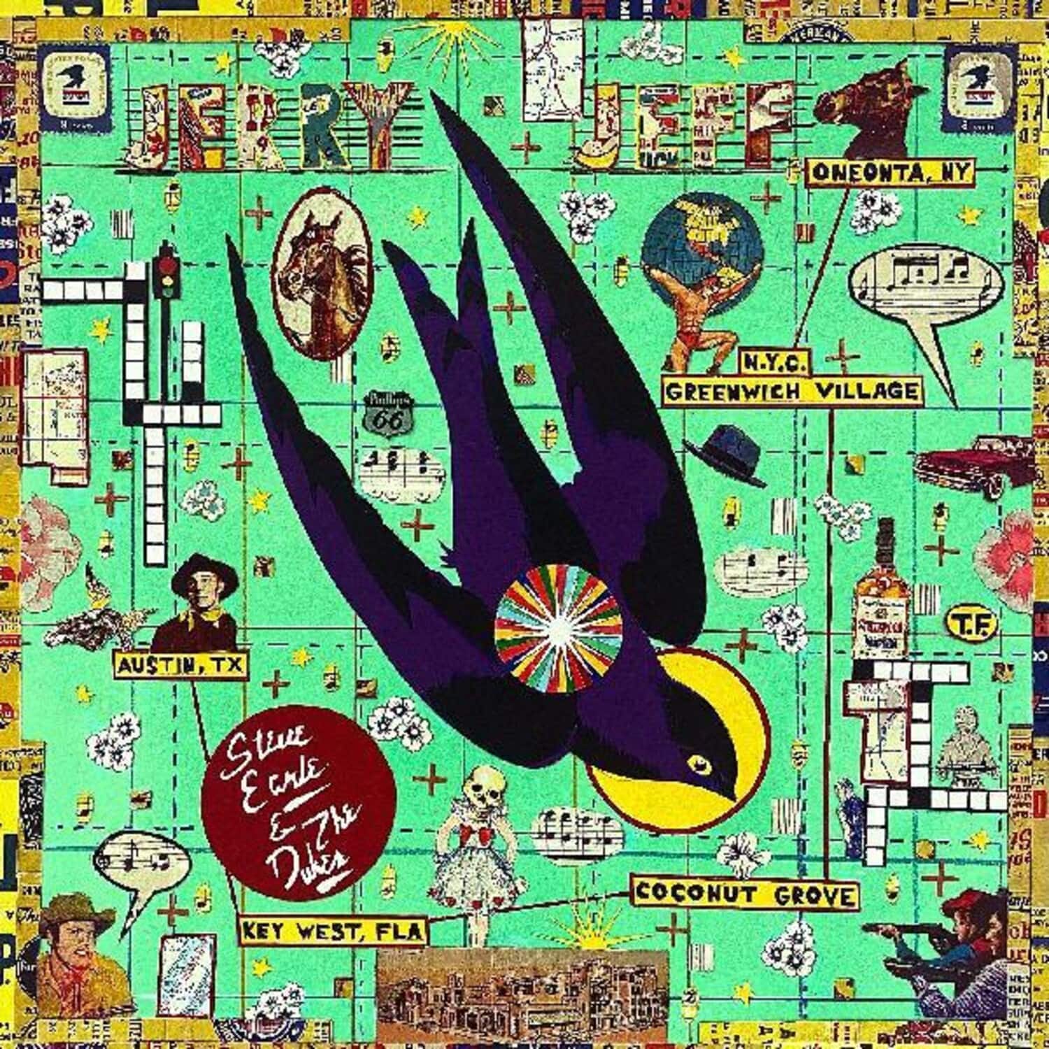 Steve Earle & the Dukes - Jerry Jeff  - COMPACT DISCS