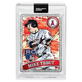 Topps - PROJECT 2020 Card 100 - 2011 Mike Trout by Blake Jamieson - Orange