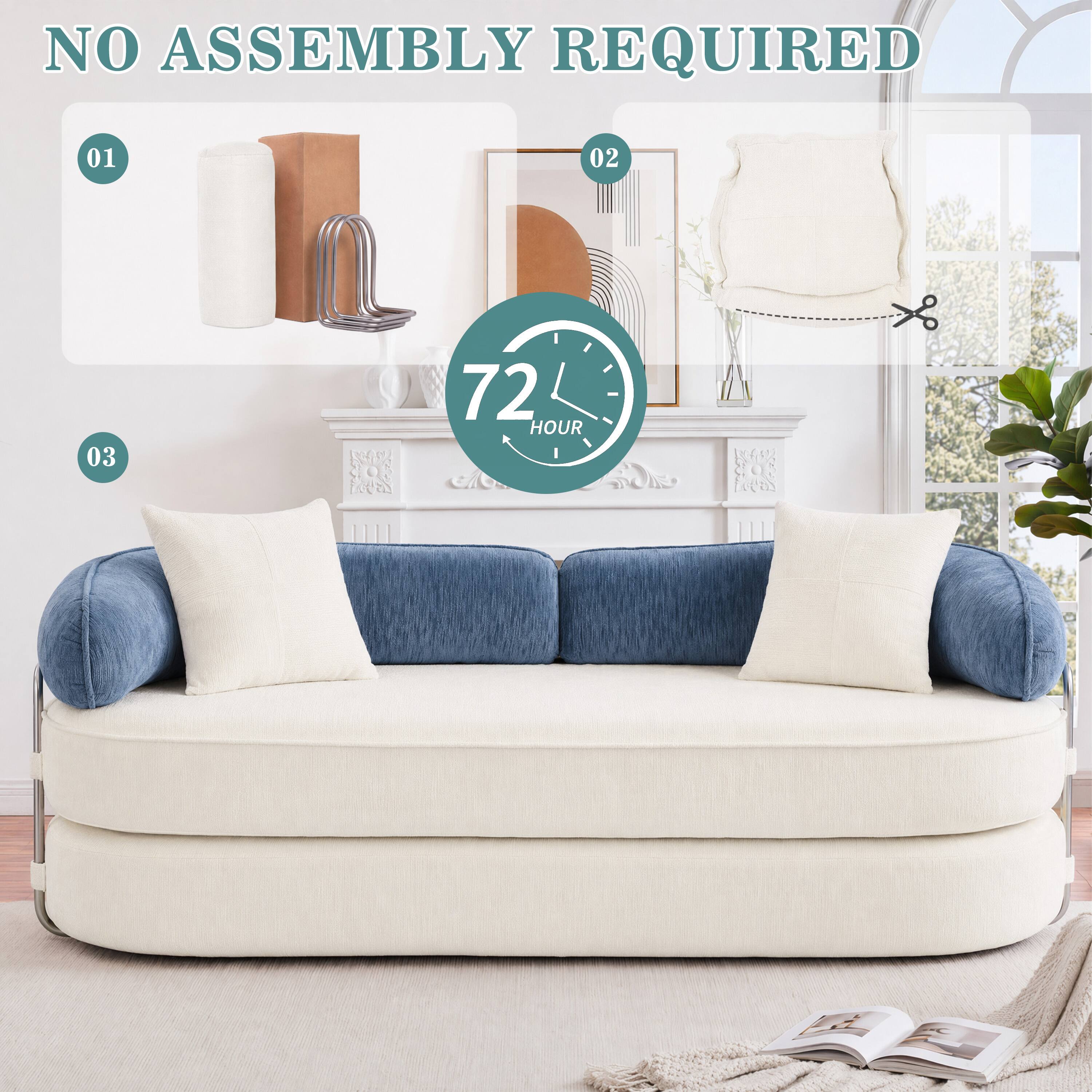 NO ASSEMBLY REQUIRED

01 02 03

72 HOUR