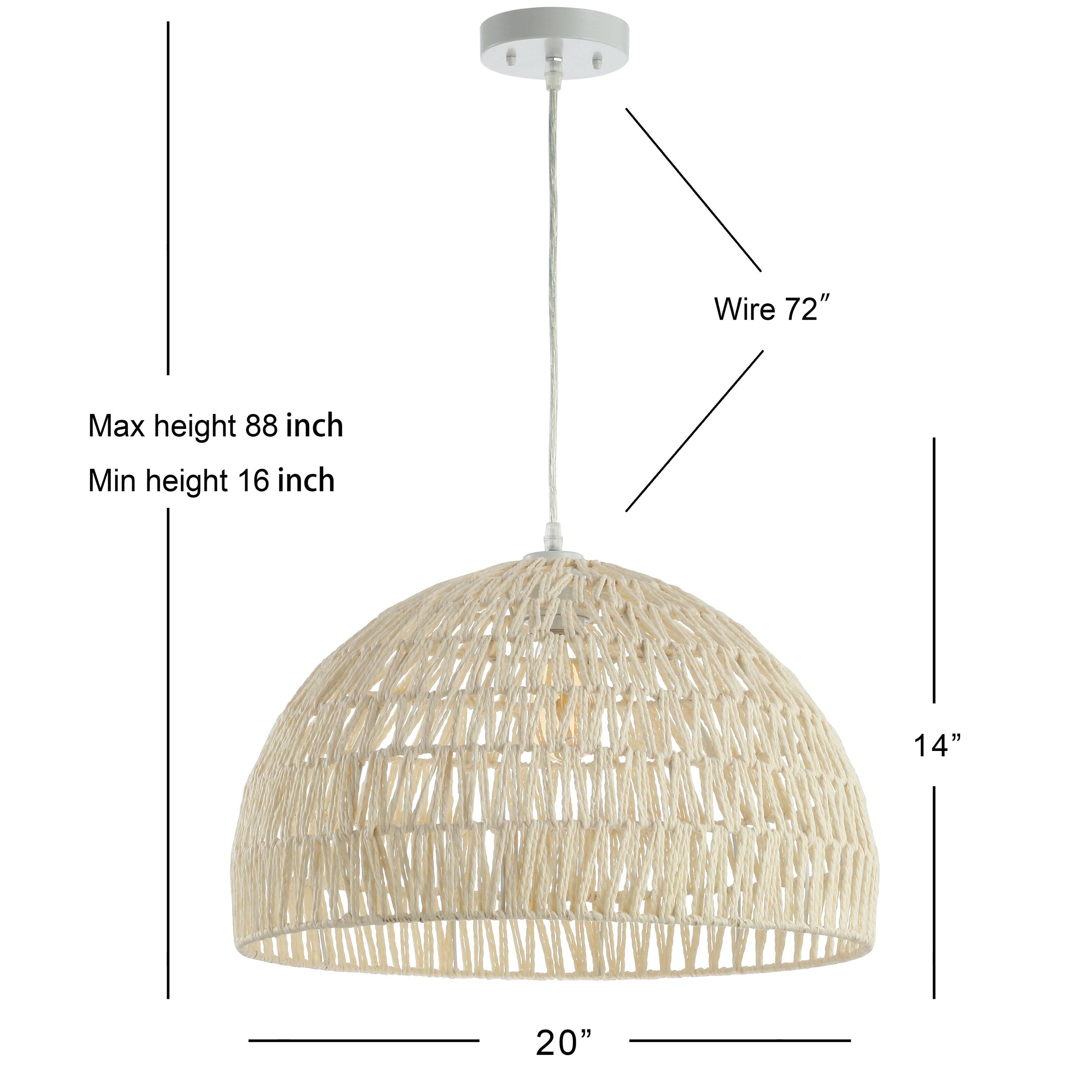Wire 72"  
Max height 88 inch  
Min height 16 inch  
14"  
20"