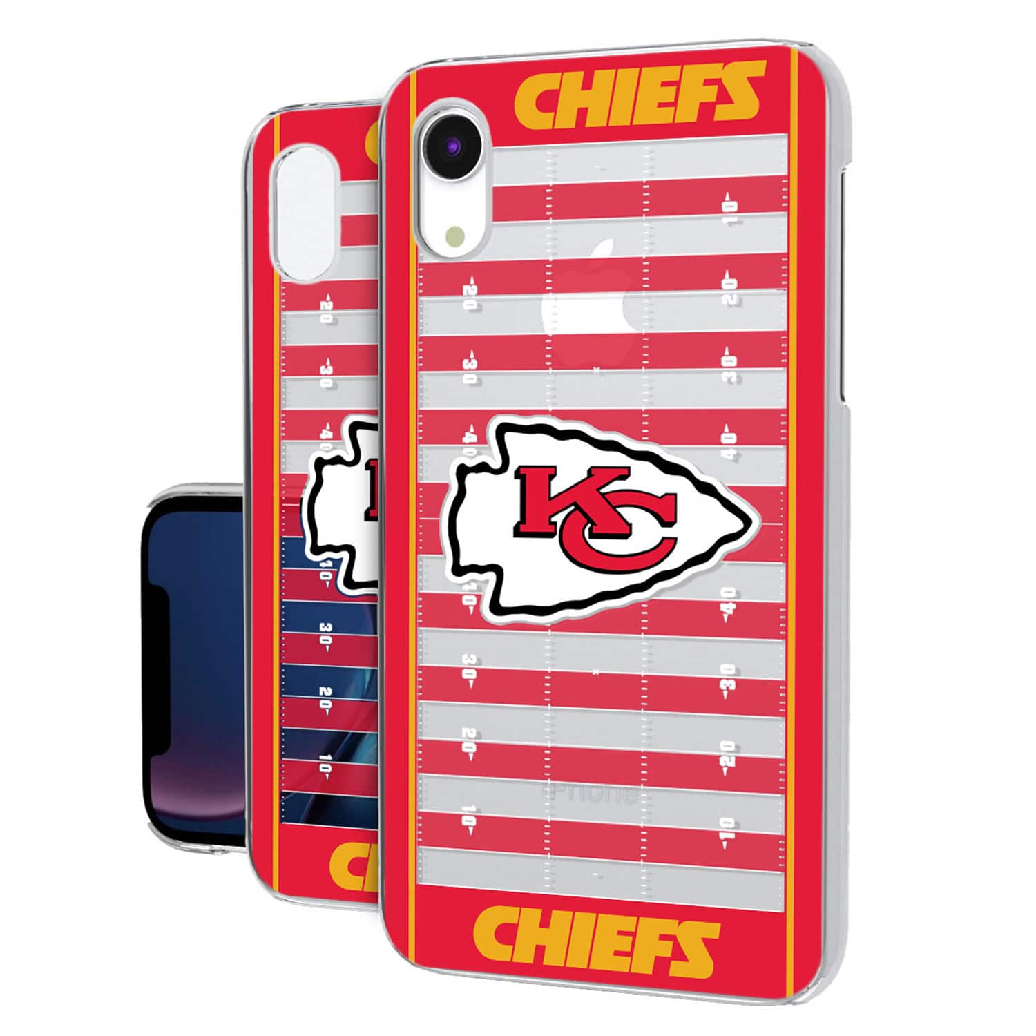 Keyscaper - NFL - Kansas City Chiefs iPhone Clear Field Design Case - 16 Plus - Multicolor price history on PriceWatchPro