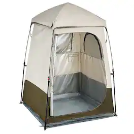 Loheer - Camping Shower Tent Foldable Privacy Changing Room Portable Outdoor Shelter - Green