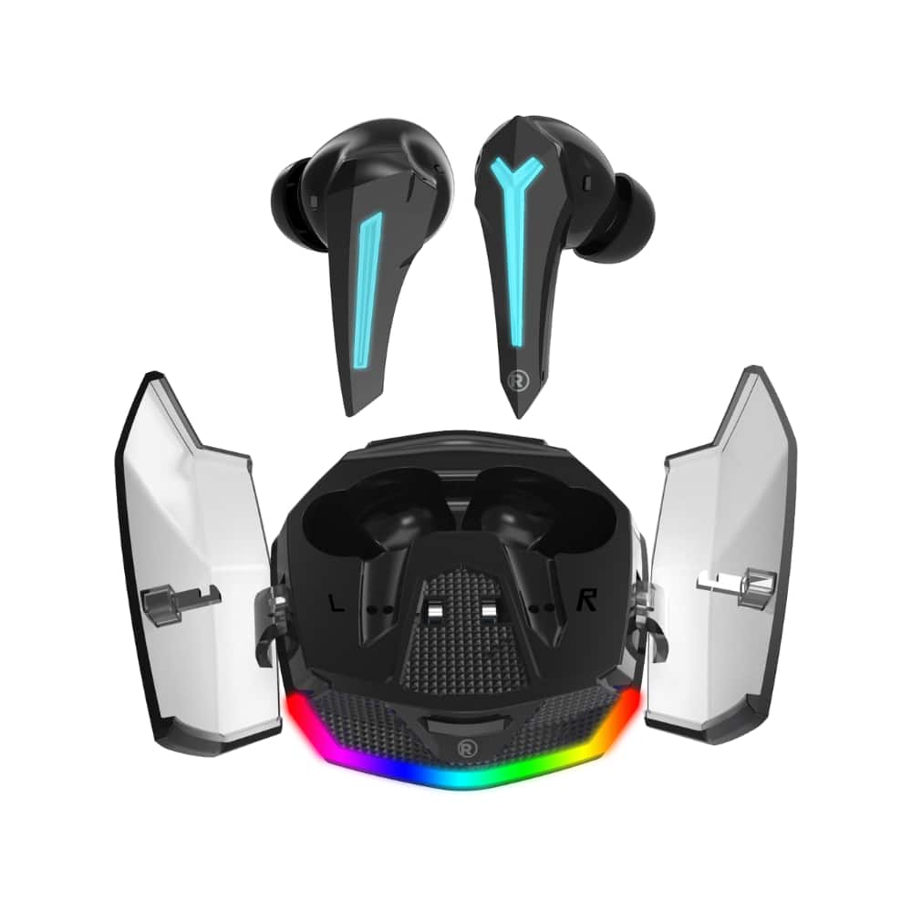 RadioShack - Wireless Gaming Earbuds with Noise Cancelation 3304450