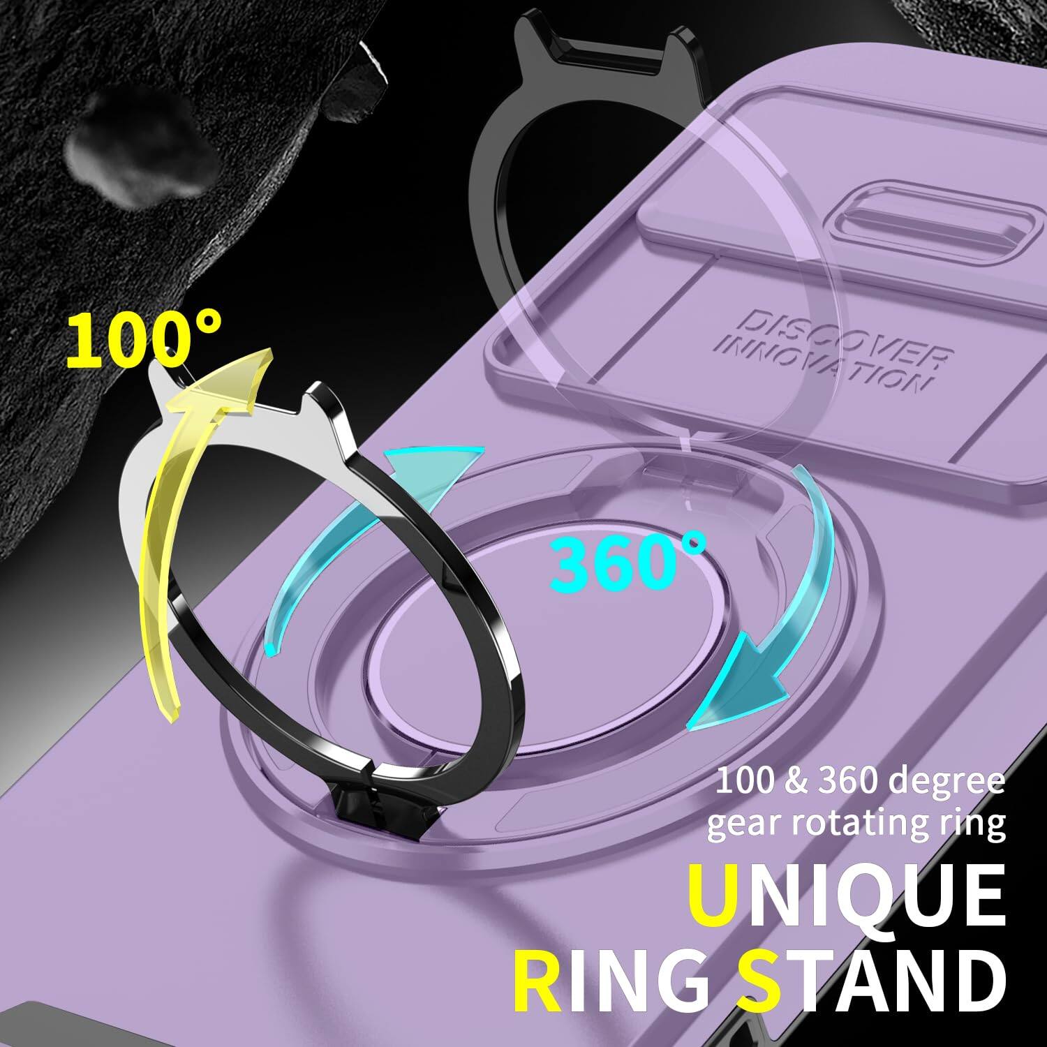 100
INNOVATION
360
100 & 360 degree gear rotating ring UNIQUE RING STAND