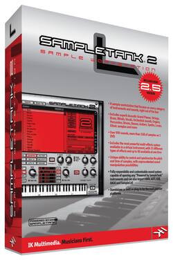 IK Multimedia SampleTank 2.5 L Software Windows, Mac OS SampleTank 2.5 ...