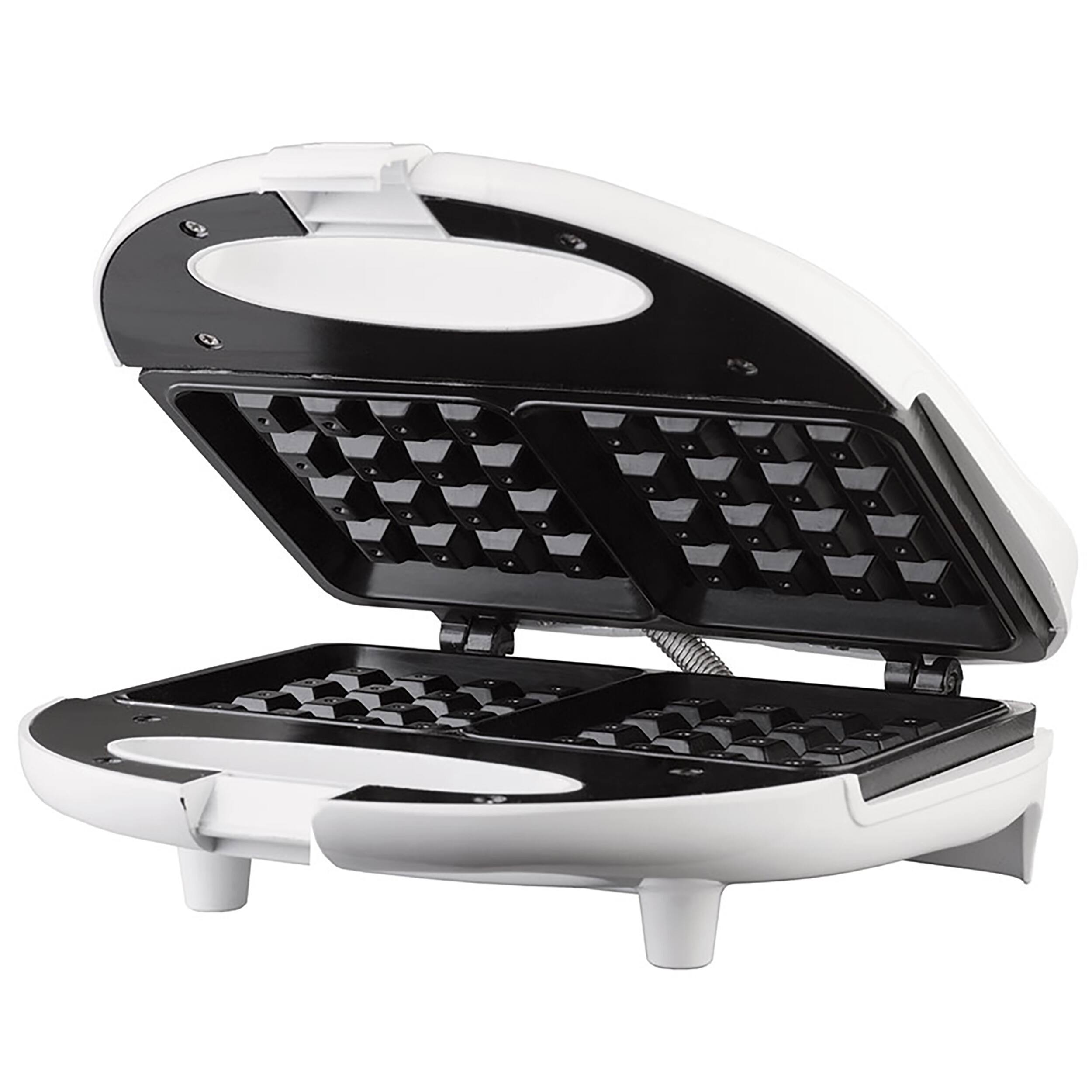 Alt View 2. Brentwood - Brentwood Waffle Maker in White - White.