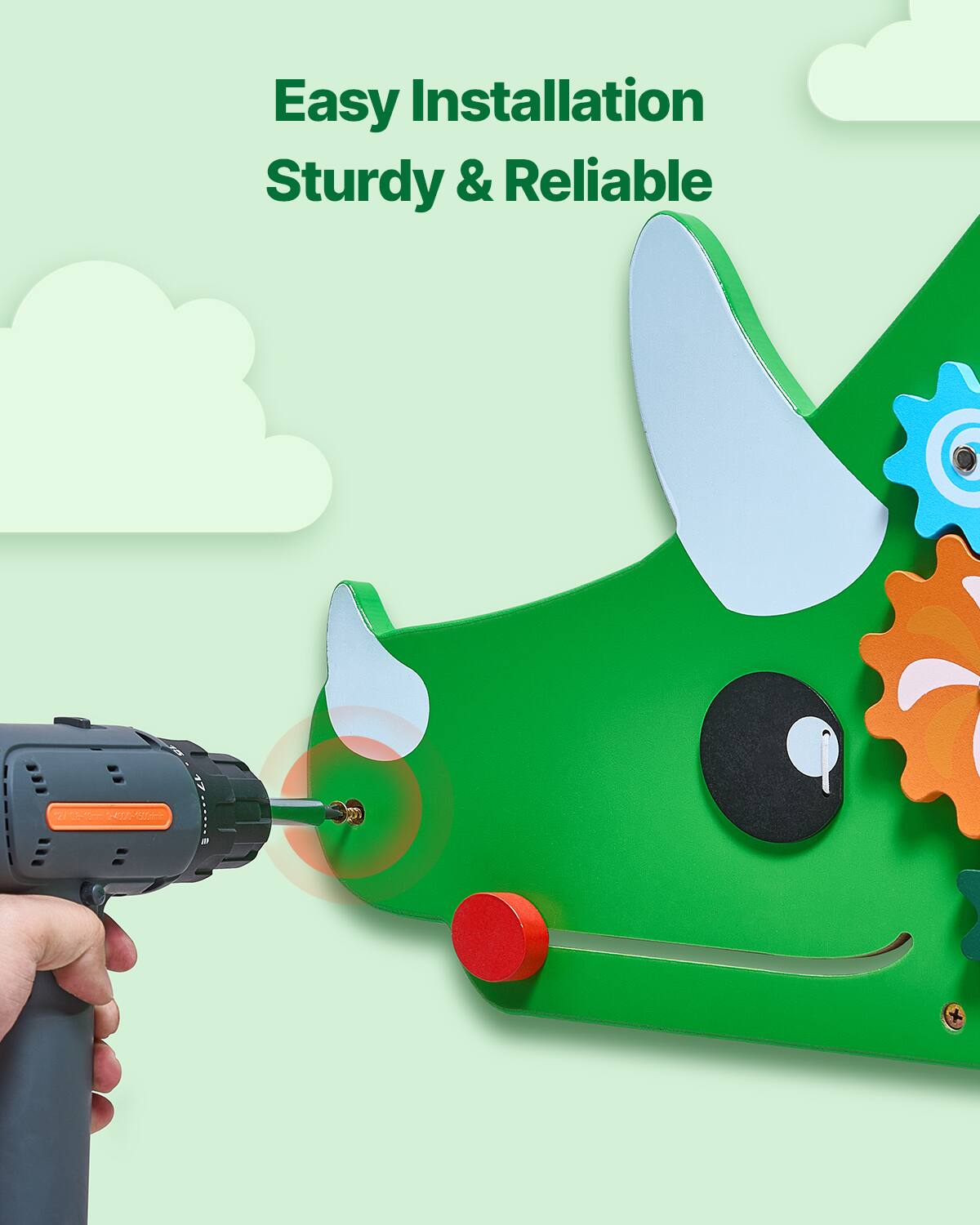 Easy Installation  
Sturdy & Reliable