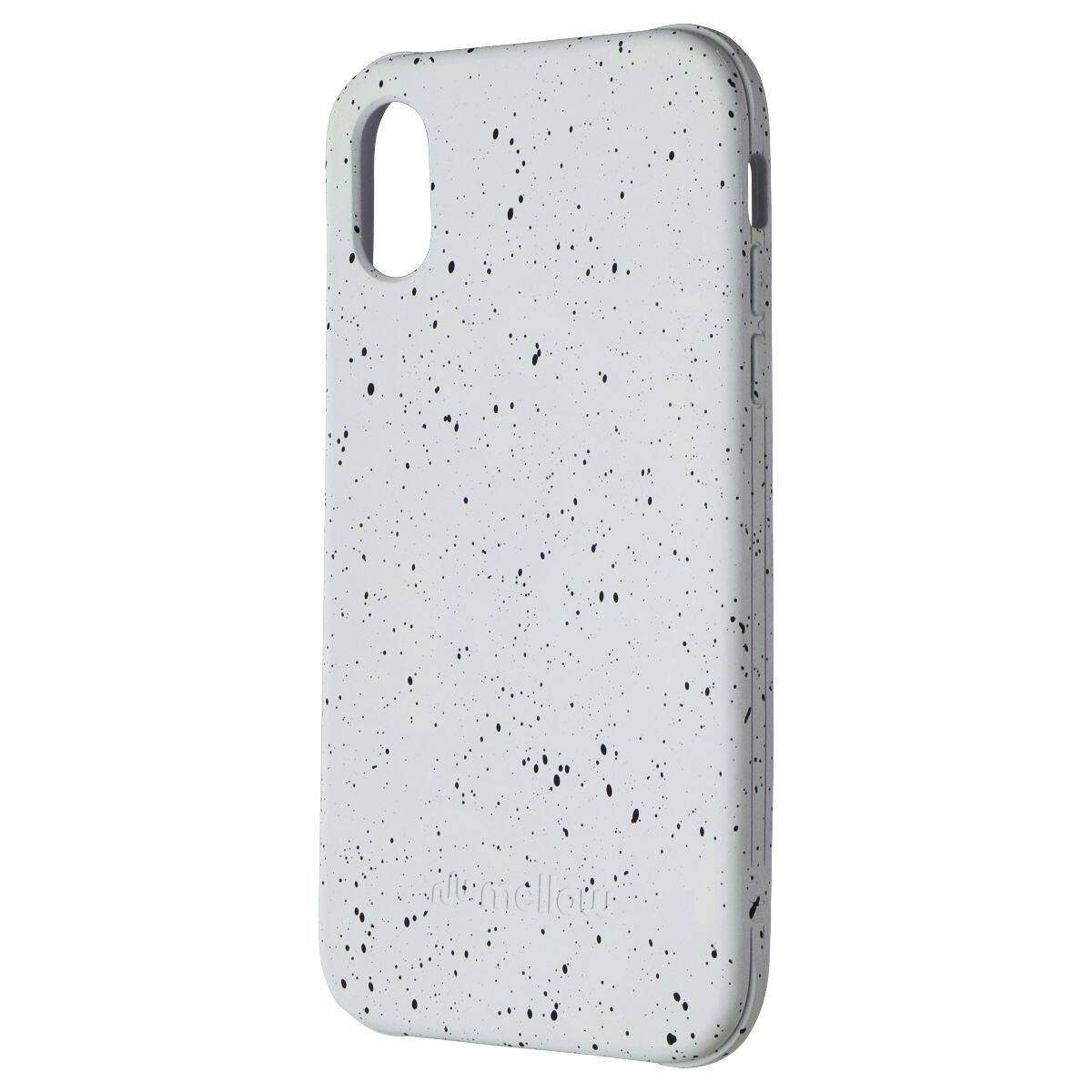 Front. Mellow - Mellow Compostable Bio Case for Apple iPhone XR - Cloud 9 White - White.