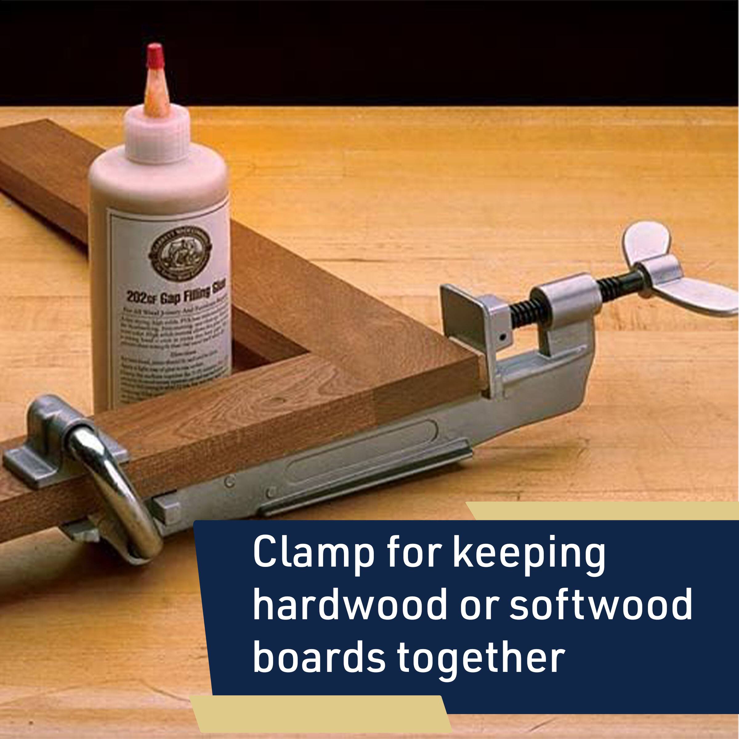 Filing gu 202F Gap Clamp for keeping hardwood or softwood boards together