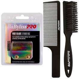 Babyliss - Pro Titanium Fade Blade FX8010C Fits for FX870, FX825 and FX673 Bundle - Chamaleon