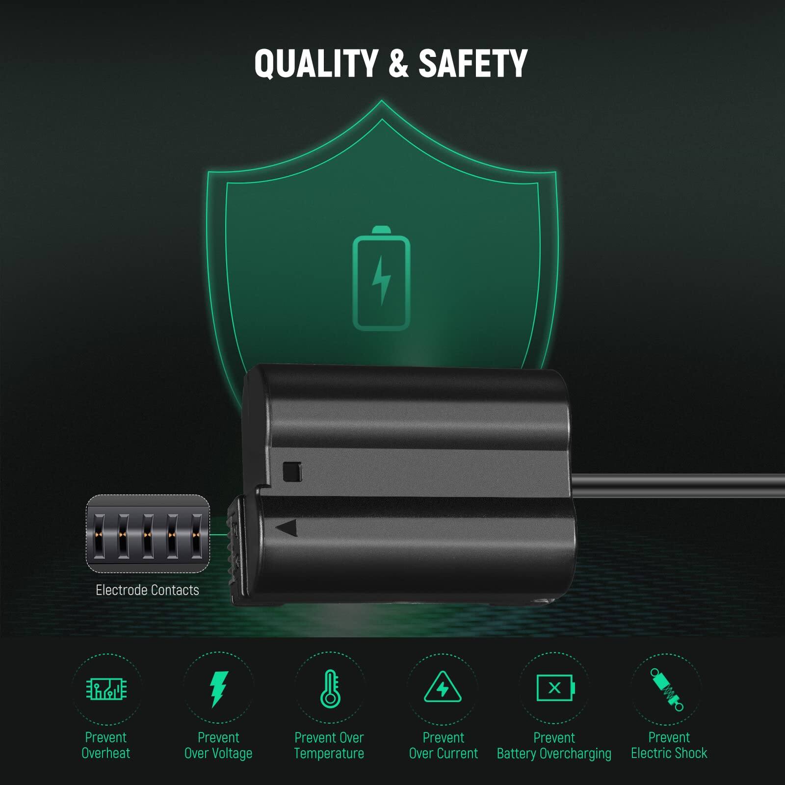 QUALITY & SAFETY

Electrode Contacts

- Prevent Overheat
- Prevent Over Voltage
- Prevent Over Temperature
- Prevent Over Current
- Prevent Battery Overcharging
- Prevent Electric Shock