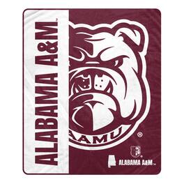 Pegasus - Alabama A&M Bulldogs 50" x 60" Endzone Ultra Soft Throw Blanket - Multicolor