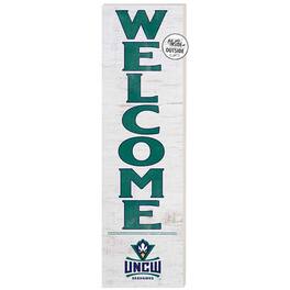 Jardine - UNC Wilmington Seahawks 10'' x 35'' Indoor/Outdoor Welcome Sign - White