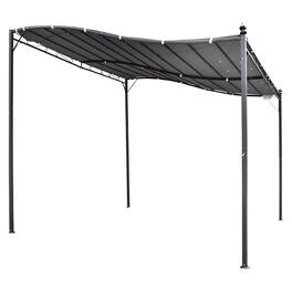 Outsunny - x 13' Outdoor Pergola Gazebo - Gray