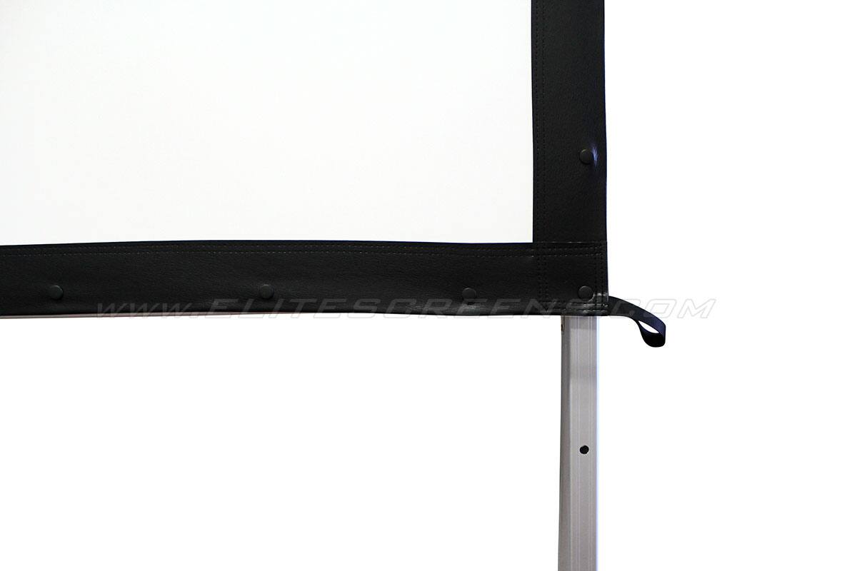 Alt View 11. Elite Screens - Yardmaster plus 135" Outdoor Self Standing Projector Screen - Silver.