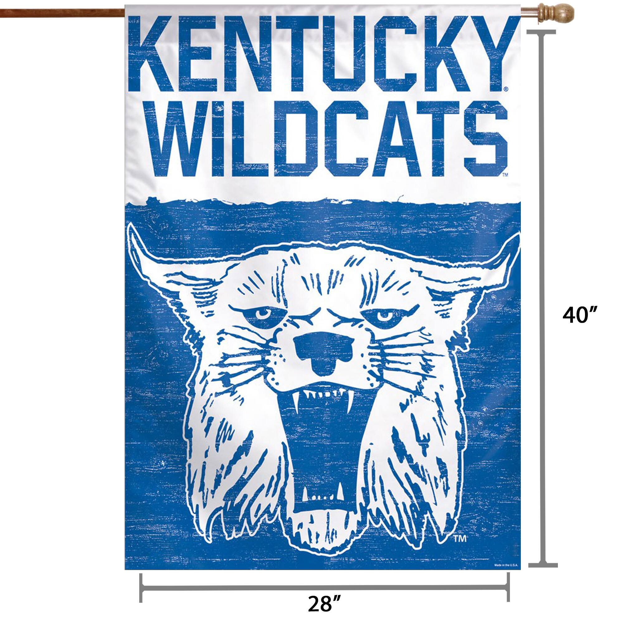 KENTUCKY WILDCATS  
40" x 28"