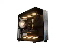Andromeda Insights - AI AMD V3 Elite Gaming PC RX 9070XT 16GB | Ryzen 7 9800X3D (5.2 GHz Turbo Boost) | 32GB DDR5 6000MHz | 2TB Gen4 SSD - Black
