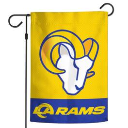 WinCraft - Los Angeles Rams 12" x 18" Applique Garden Flag - Multicolor