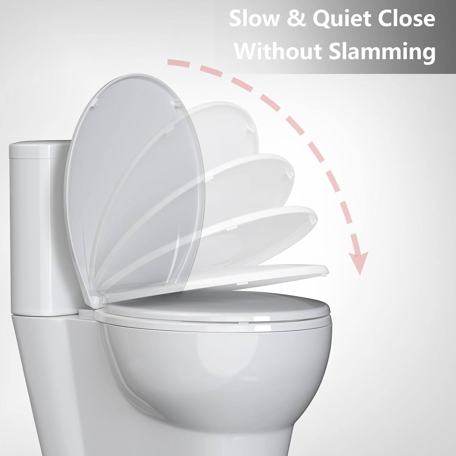 Slow & Quiet Close  
Without Slamming
