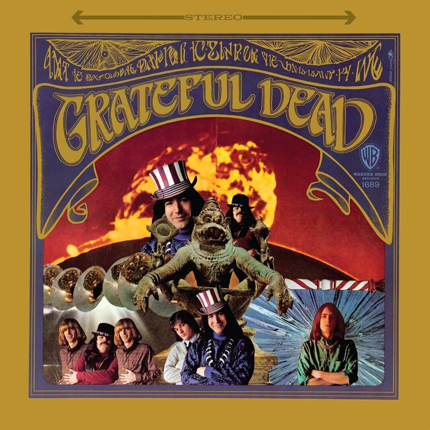 STEREO

THE GRATEFUL DEAD

ICE IN ROME THE BAND IS ON THE ROAD

WARNER BROS RECORDS 1689