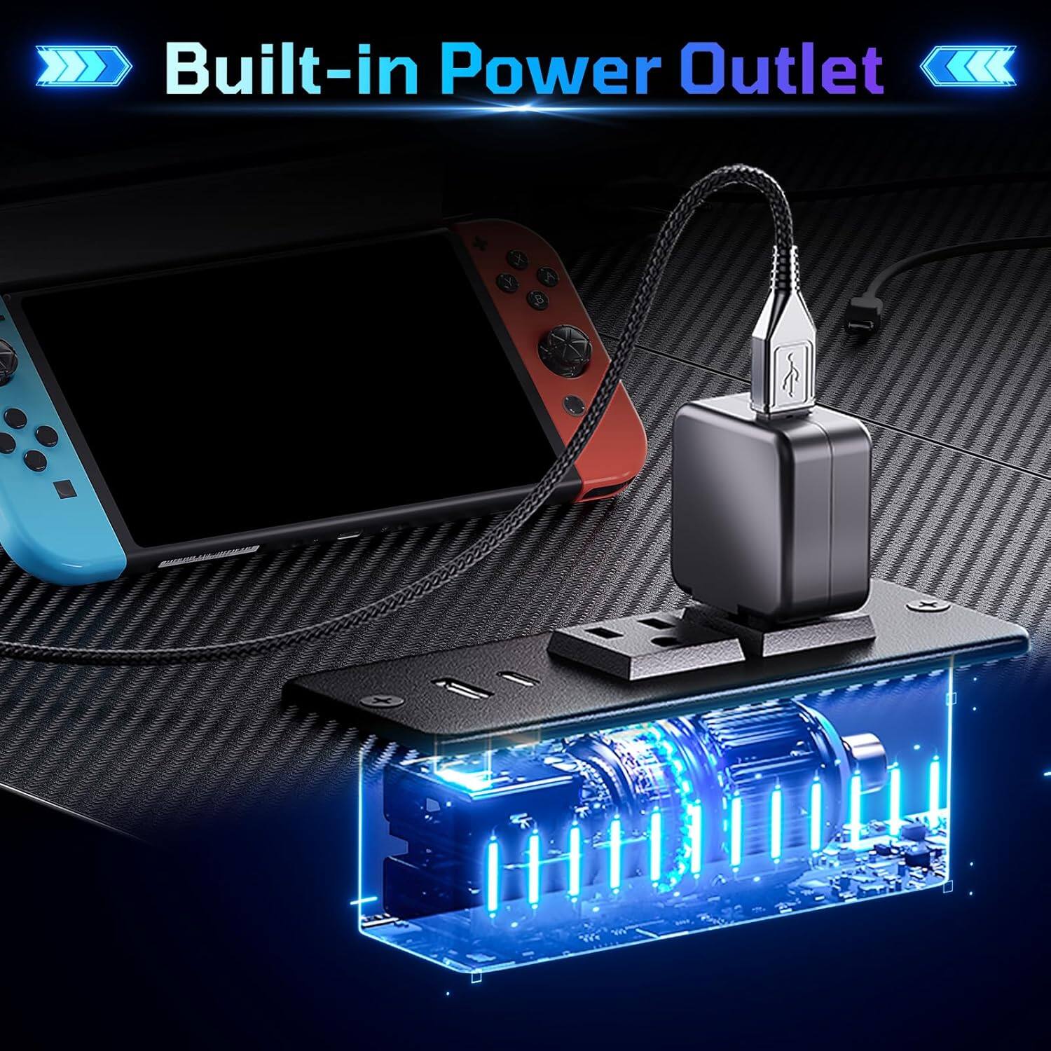 Built-in Power Outlet