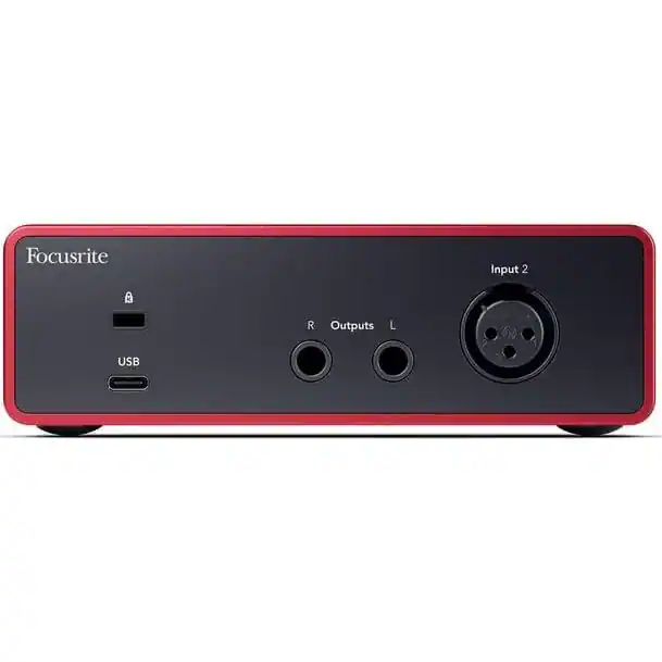 Focusrite Scarlett Solo 4th Gen USB C Audio Interface Studio Bundle ...
