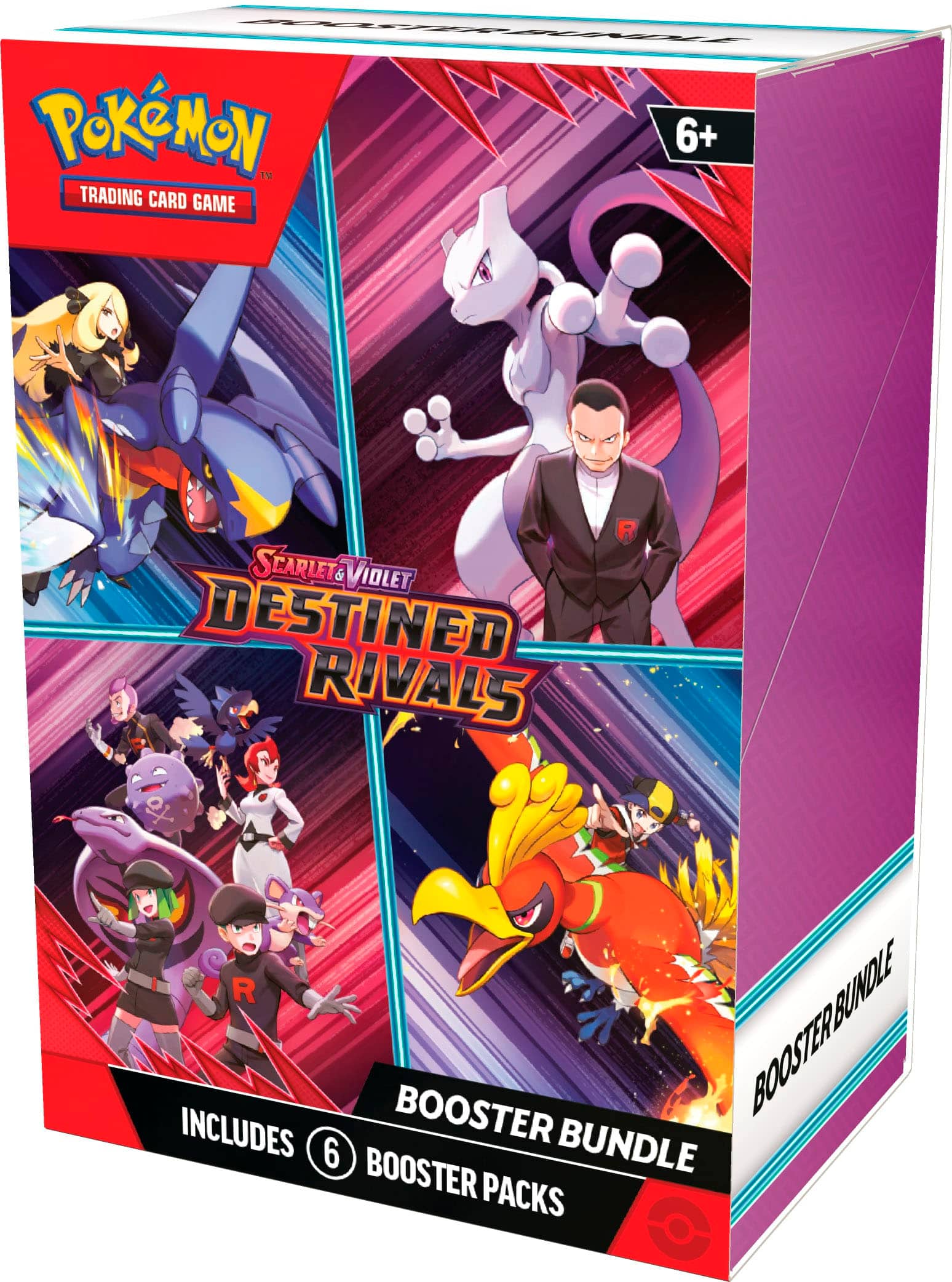 Pokemon Trading Card Game: Scarlet & Violet Destined Rivals Booster Bundle includes 6 bundle booster packs.
