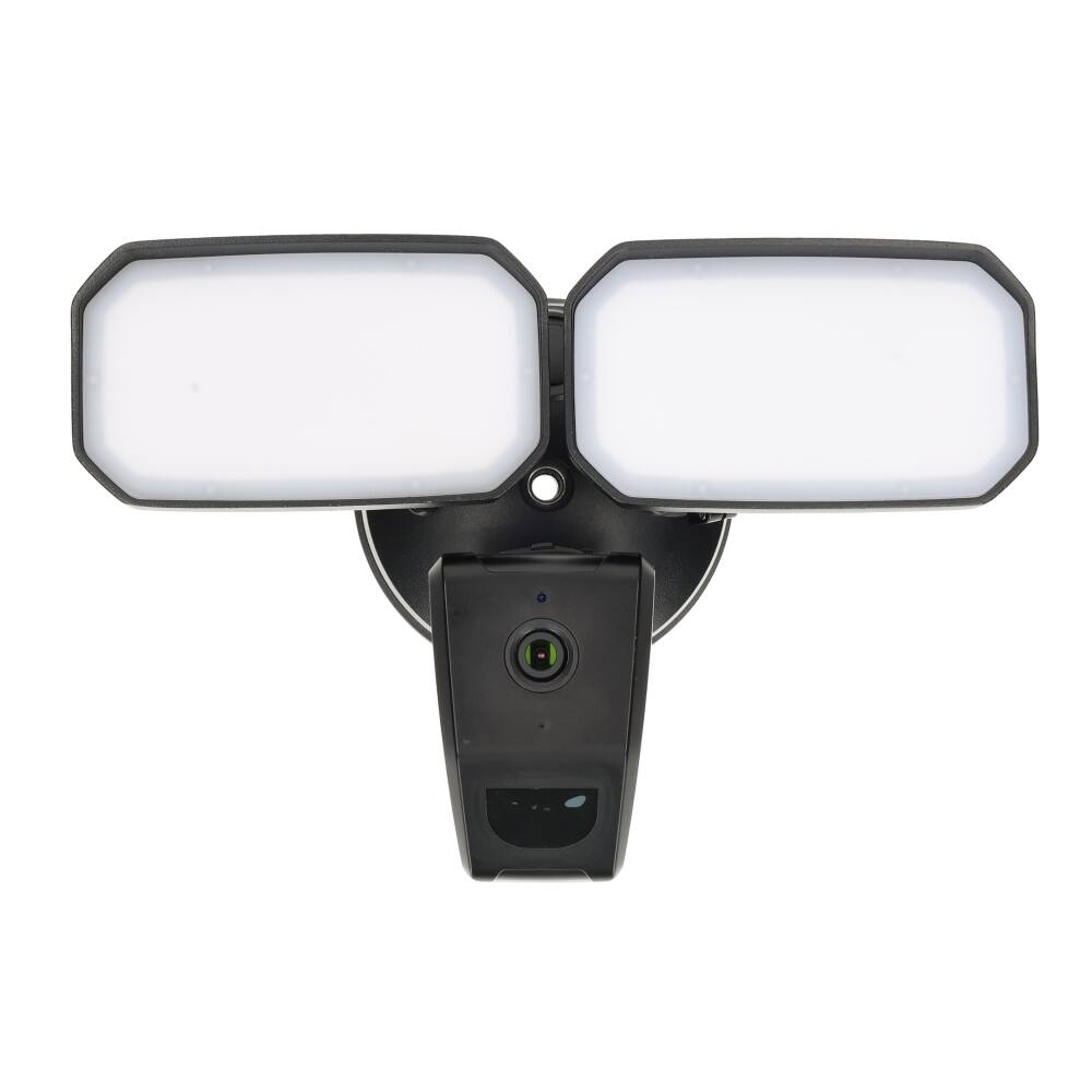 Angle. RadioShack - Floodlight Camera 3MP HD, IP65 Waterproof, 16 ft Adjustable Lighting, Two-Way Audio, Human Detection.