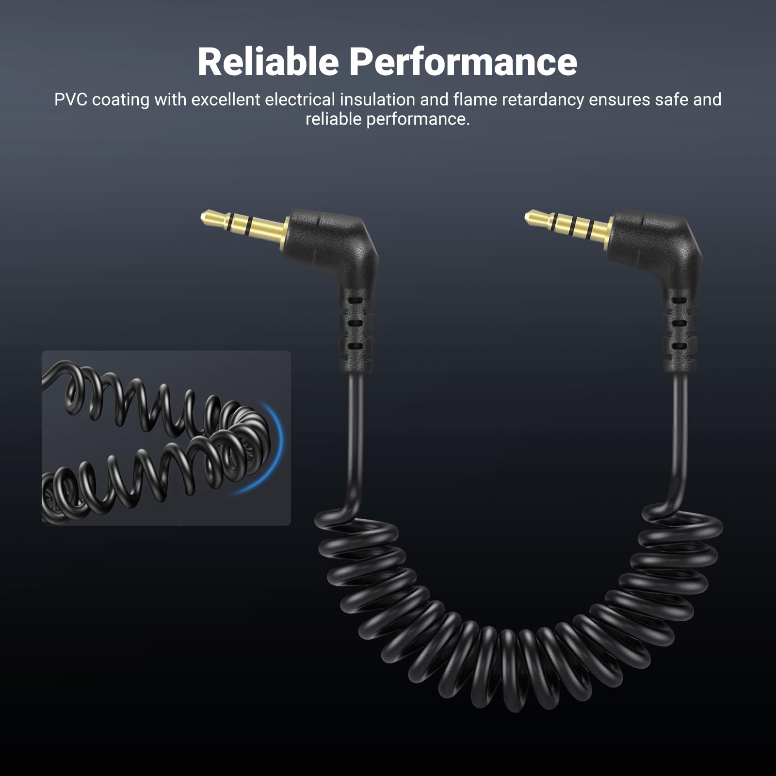 Reliable Performance

PVC coating with excellent electrical insulation and flame retardancy ensures safe and reliable performance.