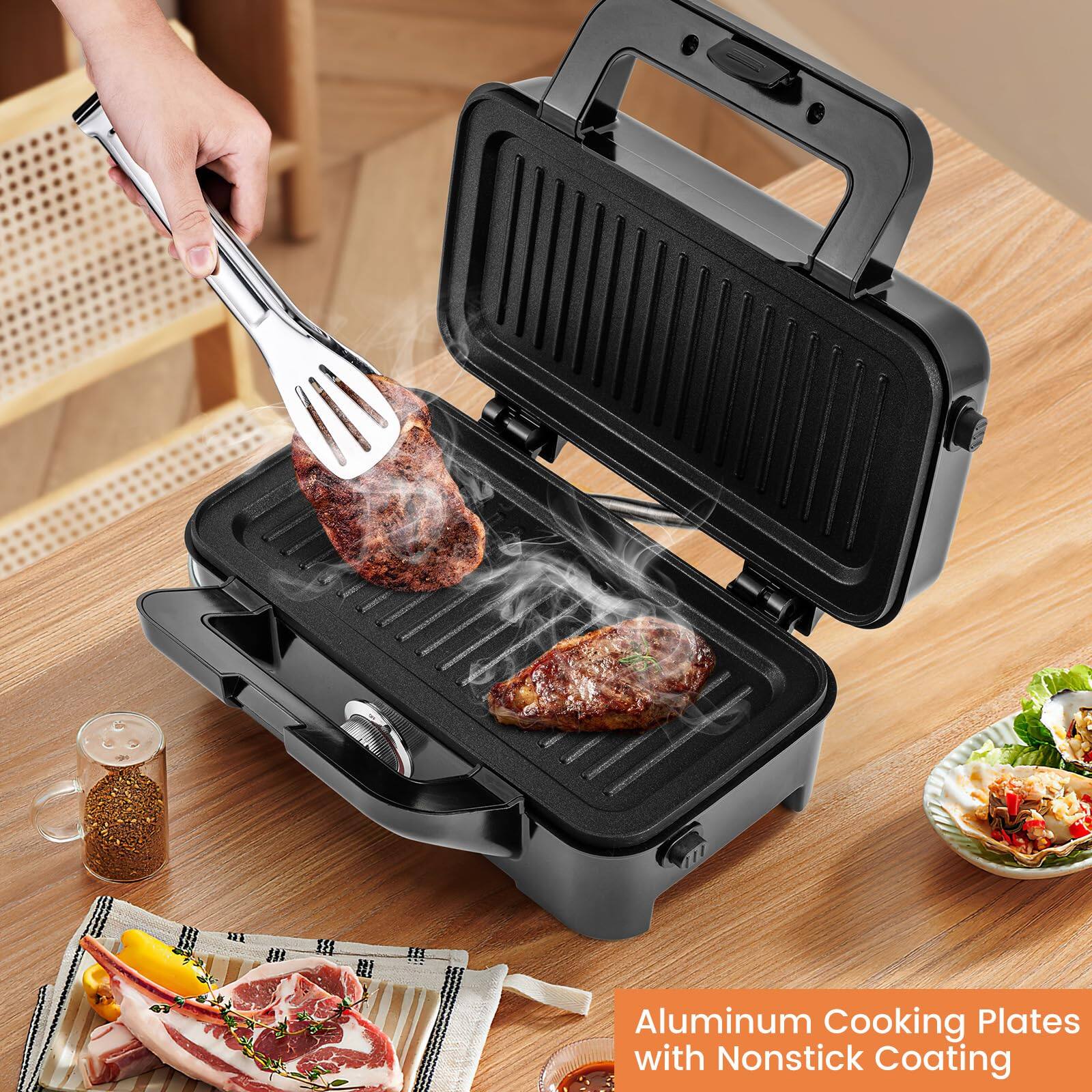 Aluminum Cooking Plates with Nonstick Coating