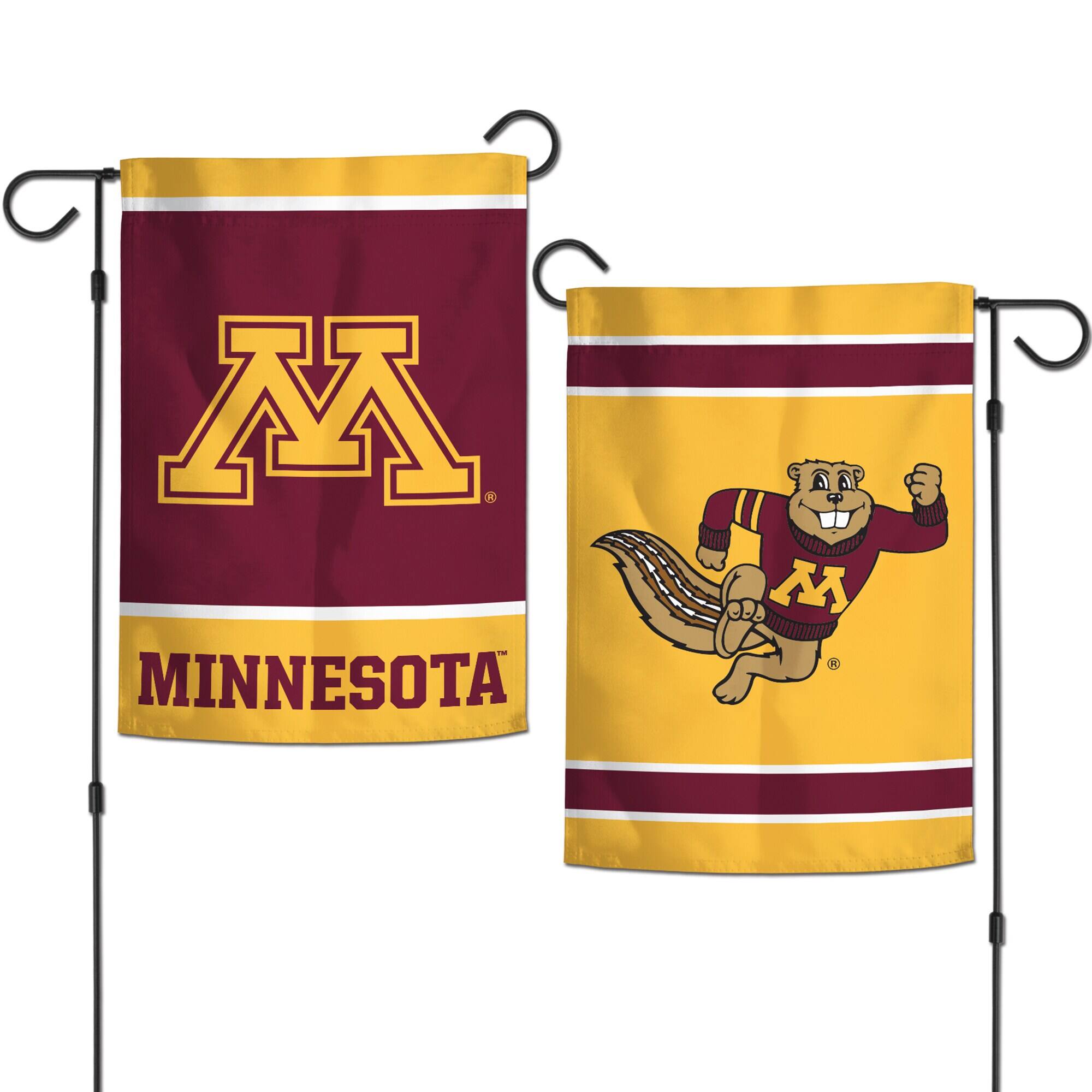Alt View 2. WinCraft - Minnesota Golden Gophers 12'' x 18'' Double-Sided Garden Flag - Multicolor.