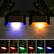 Front. RTMB - 16-piece set of color-changing solar deck lights, waterproof LED lights - 16pk-Color Changing.