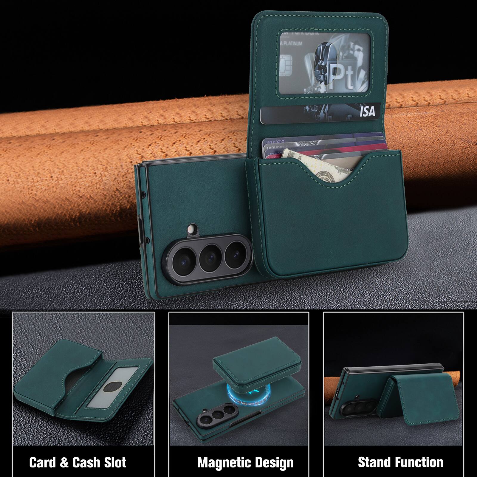 PLATINUM Pt ISA Un.  
FAX7 DREVE  
Card & Cash Slot  
Magnetic Design  
Stand Function