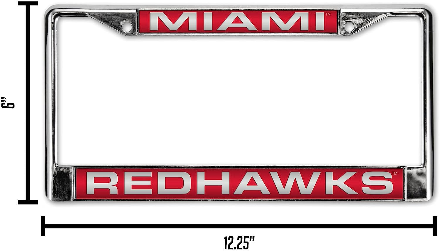 MIAMI  
REDHAWKS  

6" x 12.25"