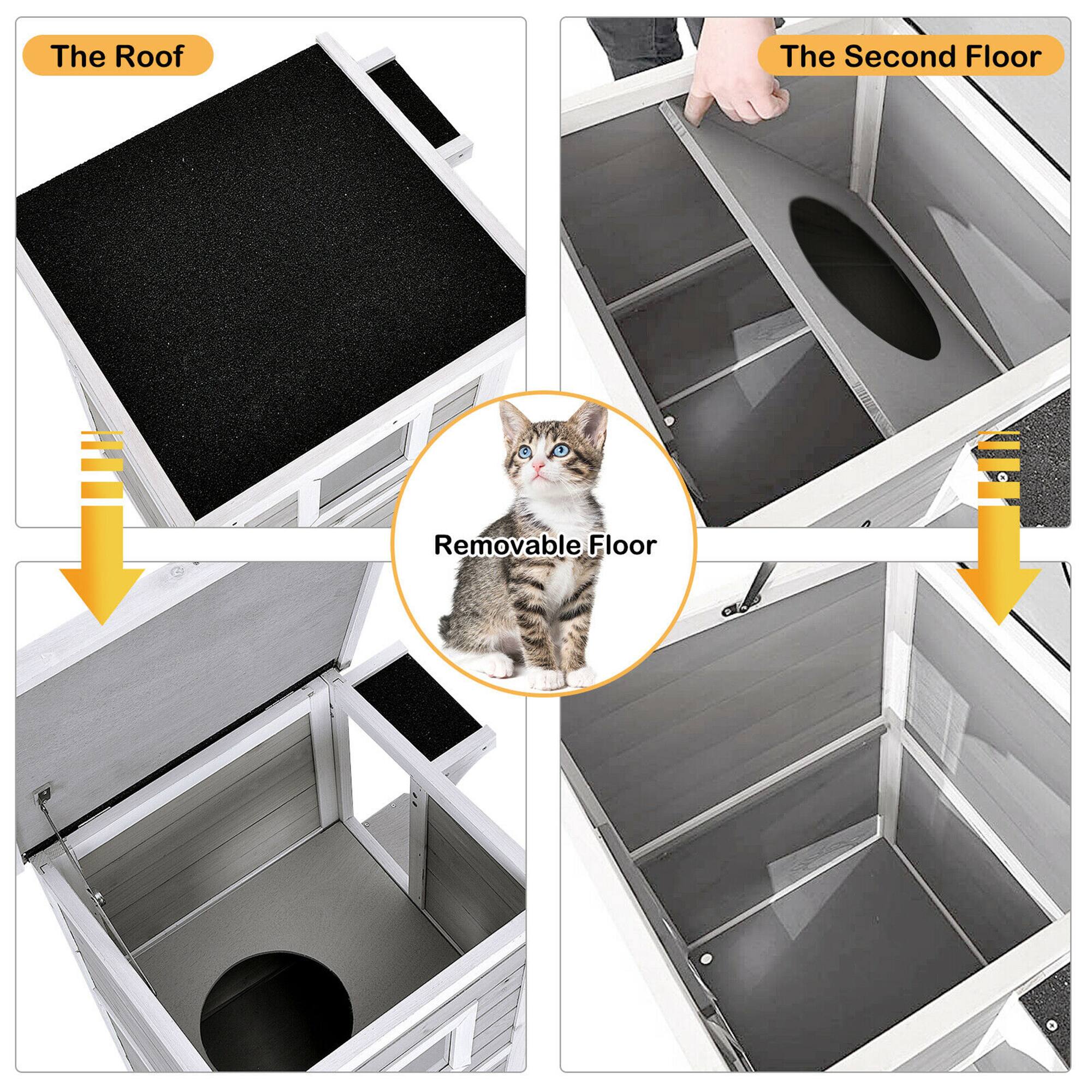 The Roof  
The Second Floor  
Removable Floor