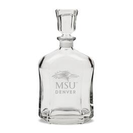 Jardine - MSU Denver Roadrunners 23.75oz. Crystal Whisky Decanter - Multicolor