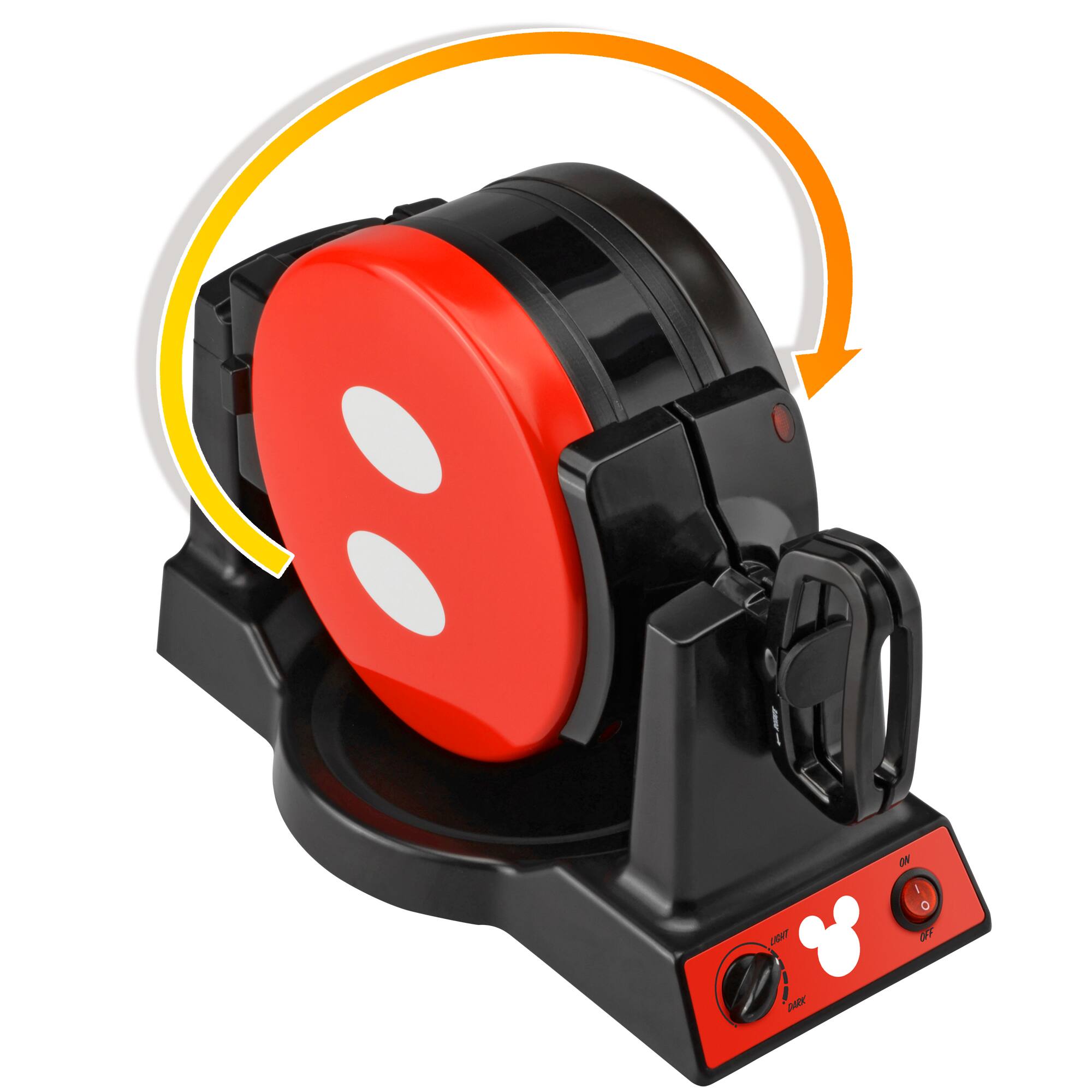 Disney Mickey Mouse Double Flip Waffle Maker Red MIC-62 - Best Buy