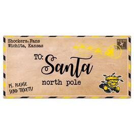 Fan Creations Wichita State Shockers 6'' x 12'' Letter to Santa Sign ...