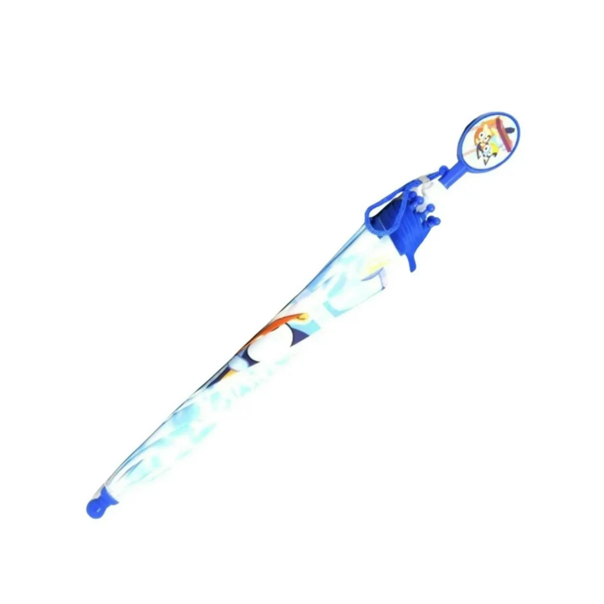 Alt View 10. Berkshire Fashions - Bluey 21-Inch Kid's Umbrella With Clamshell Handle - Multi-Colored.