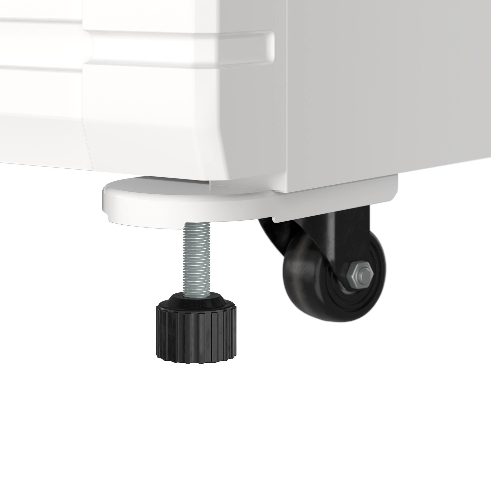 Alt View 8. Koolmore - 39 in. Commercial 2-Glass Door Merchandiser Refrigerator, 21.9 cu. ft. in White (KM-MDR-2GD-39) - White.