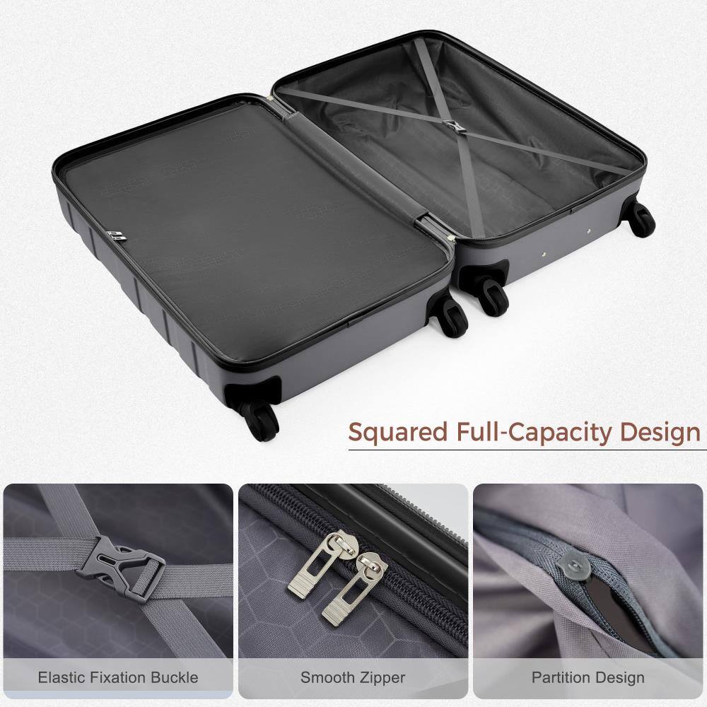 Squared Full-Capacity Design

- Elastic Fixation Buckle
- Smooth Zipper
- Partition Design