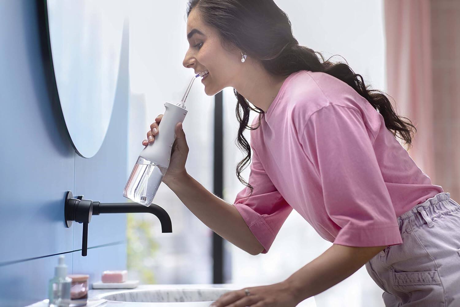 Back. Philips - Philips Sonicare Water Power Oral Flosser 2000 Cordless - Mint - HX3822/14 - Mint.