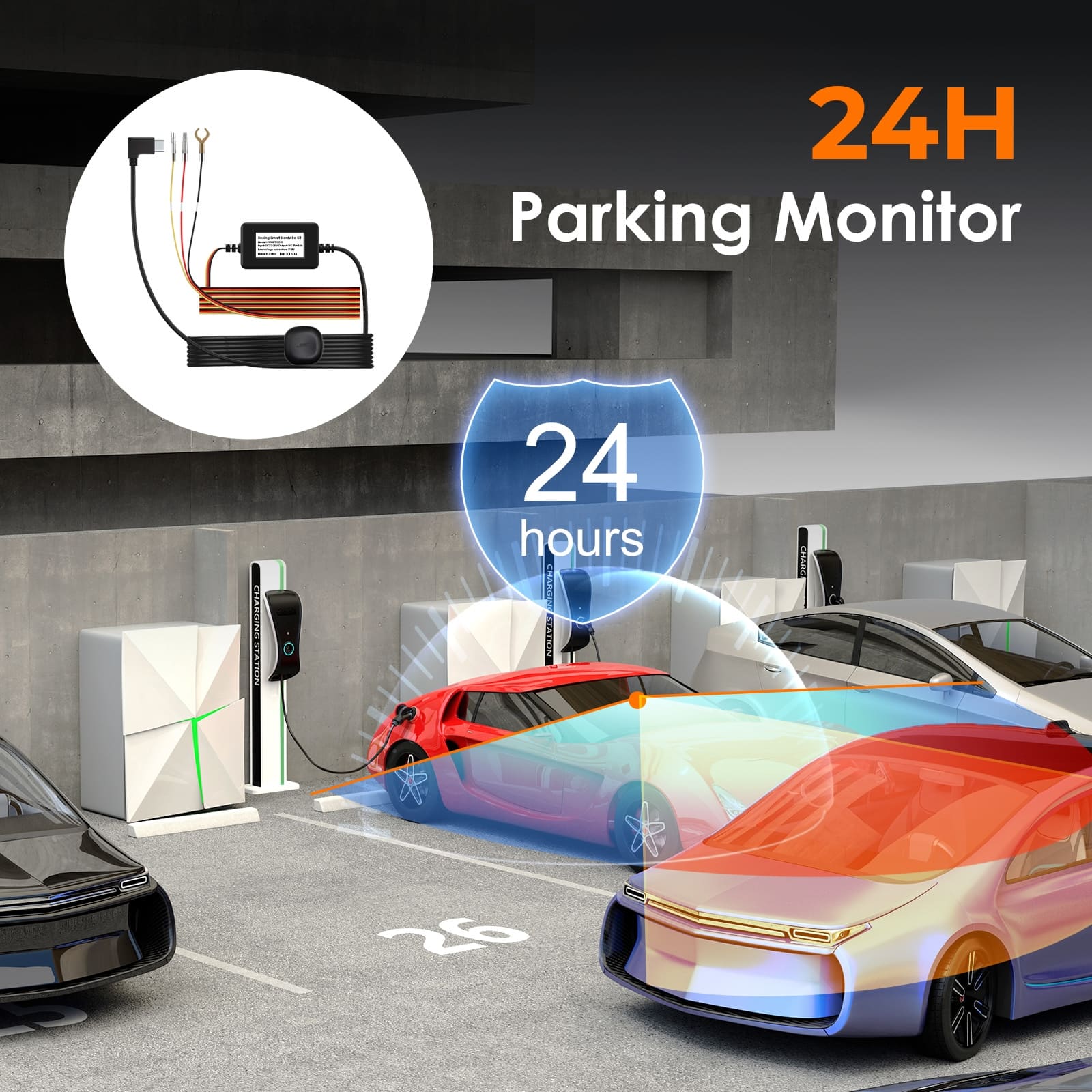 24H Parking Monitor MOUVAIVE SPAPRdO A a 24 hours
